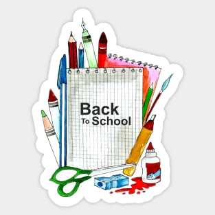 Back To School Element Sticker